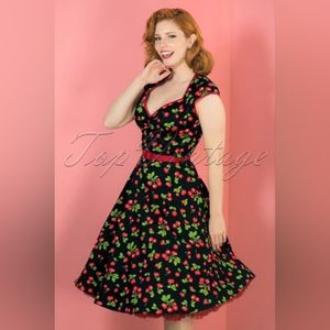 Pinup Couture Heidi Cherries LG